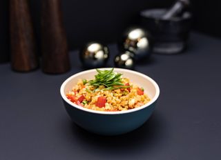 Fried rice with veggie