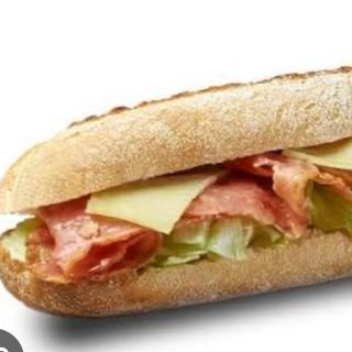 Bocadillo De Bacon Completo