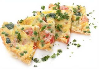 123 Omelette con gamberi