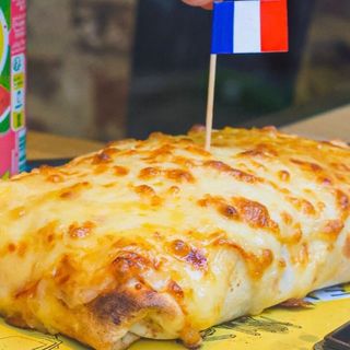 Taco triple carne pollo + cordon blue +ternera (menu)