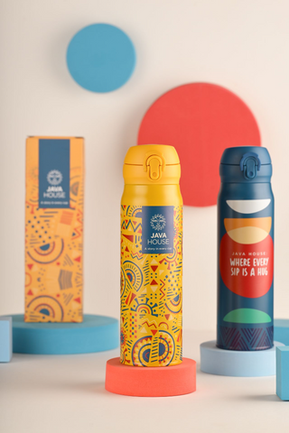 Thermal mug sparky Yellow