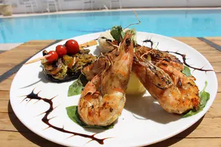 Crevettes Grillées