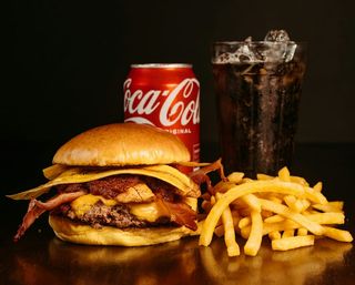 Menú De Oferta Hamburguesa