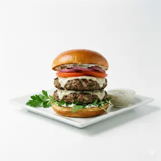 Hamburguesa De Doble Kefta