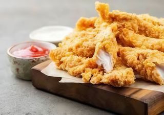 Polędwiczki z kurczaka i frytki 160g