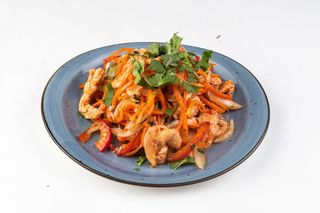 Салат "Хе из судака"