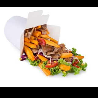 Duży Kebab Box amerykański