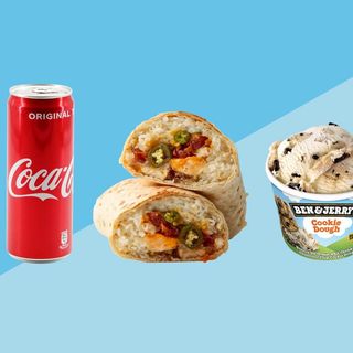 Combo Ben & Jerry's burrito