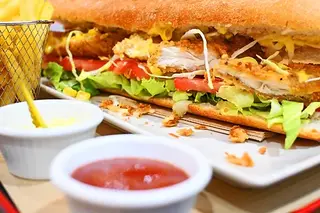 Bocadillo Crispy Chicken
