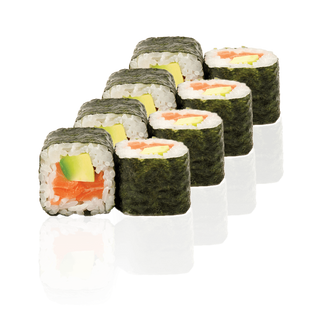Рол Сяке авокадо макі (6шт/130г)