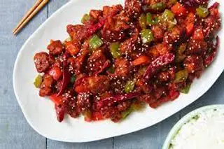 Chicken in Schezwan Sauce