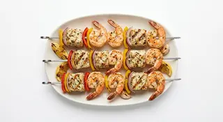Brochette Mixte Mérou & Gambas