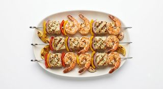 Brochette Mixte Mérou & Gambas