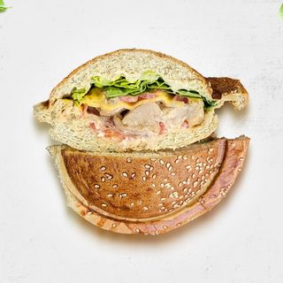 НЛО бургер з куркою