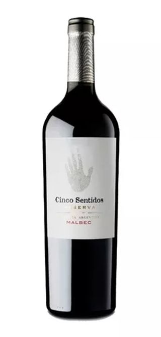 Malbec Reserva Cinco Sentidos 75cl