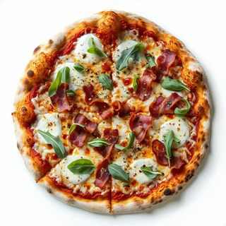 Pancetta e rucola piccola