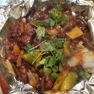 90. Manzo alla piastra铁板牛肉