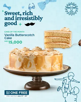 Vanilla Butter Scotch Cake