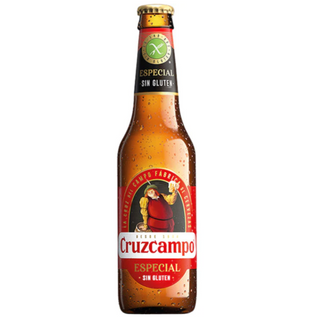 Cerveza Cruzcampo sin gluten (33 cl.)