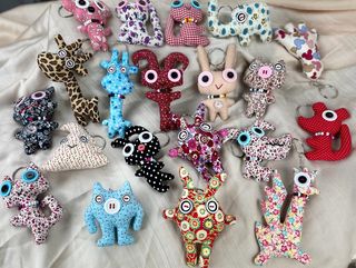 Porte clé animaux  (Couleur Surprise)