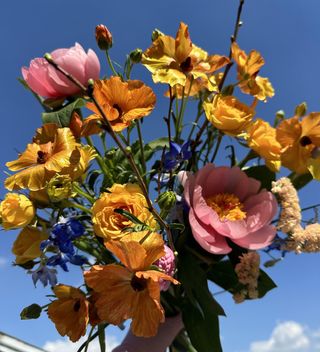 Bukiet kwietniowy upał