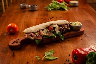 Sándwich De Burrata Club