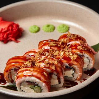 Рол з лососем та креветкою(310г)