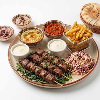 Plat Brochettes Viande Hachée