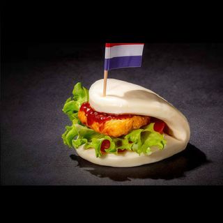 20 Bao salmone 2 pezzi