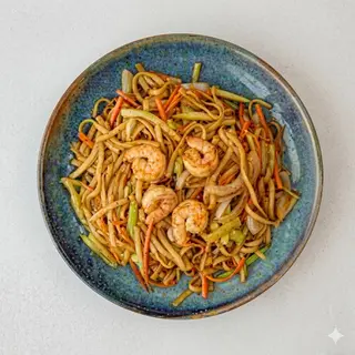 27 Tallarines Con Gambas