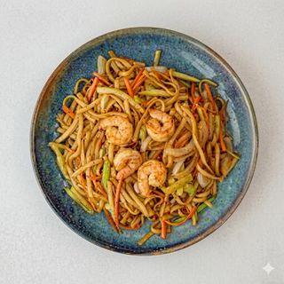 27 Tallarines Con Gambas