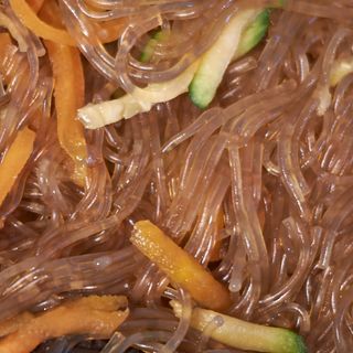 007-  Spaghetti di Soia con Verdure  /Soy spaghetti with vegetables /蔬菜粉丝