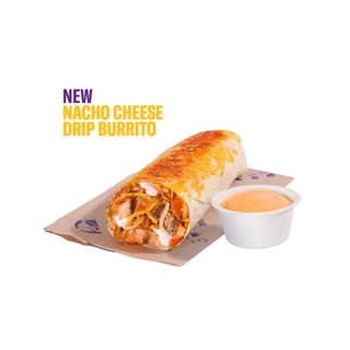 Nacho Cheese Drip Burrito