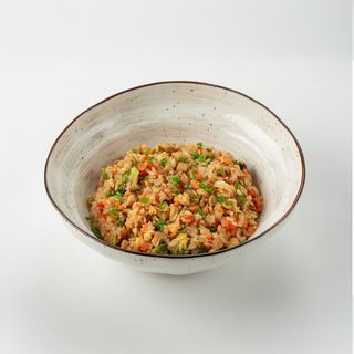 Рис с куриным филе в японском стиле