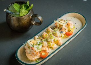 Causa De Langostinos