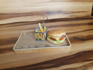 Телешки чийзбургер