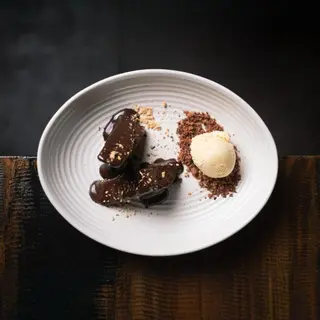 Brownie casero de chocolate