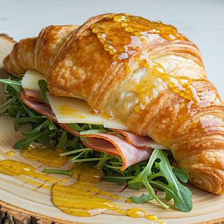 Croissant Jambon Fumé
