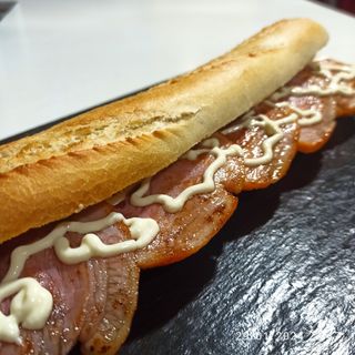 Baguette de  Magreta ali-oli