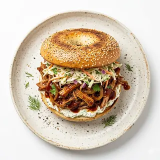 Bagel Pulled Pork