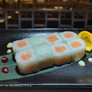 080c Hoso salmone verde