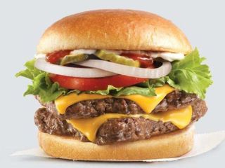 Pounder burger menù