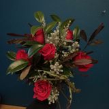 San Valentín 6 Rosas