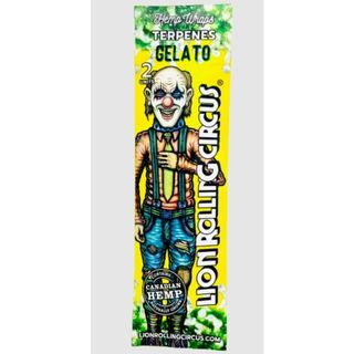 Lion Rolling Circus - Hemp Wraps C/ Terpenos de Gelato