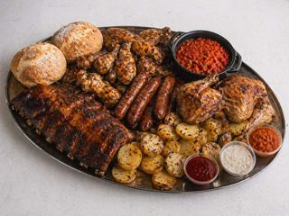 BBQ Stari Hrast jumbo tanjur