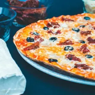Pizza De Queso De Cabra (33 Cm.)