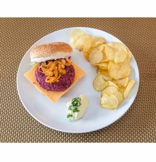 Hambúrguer de Quinoa