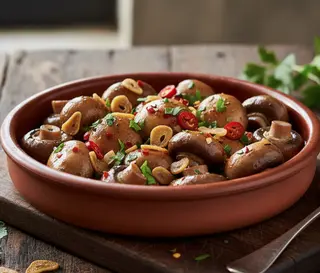 Champiñones Al Ajillo