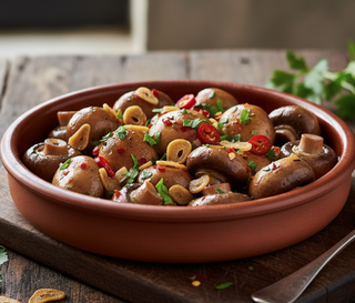 Champiñones Al Ajillo