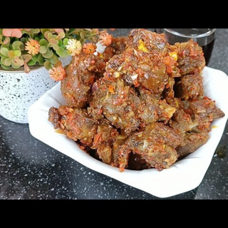 Peppered Goat Meat